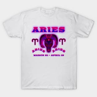 Aries 6a Boysenberry T-Shirt